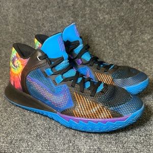 NIKE Kyrie Flytrap 5 GS 'Photo Blue Tie-Dye' DD0340 410  Youth Basketball Shoes
